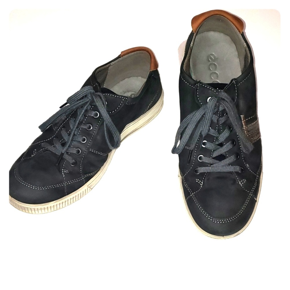 Ecco Low Top Lace Up Leather Sneakers Portugal